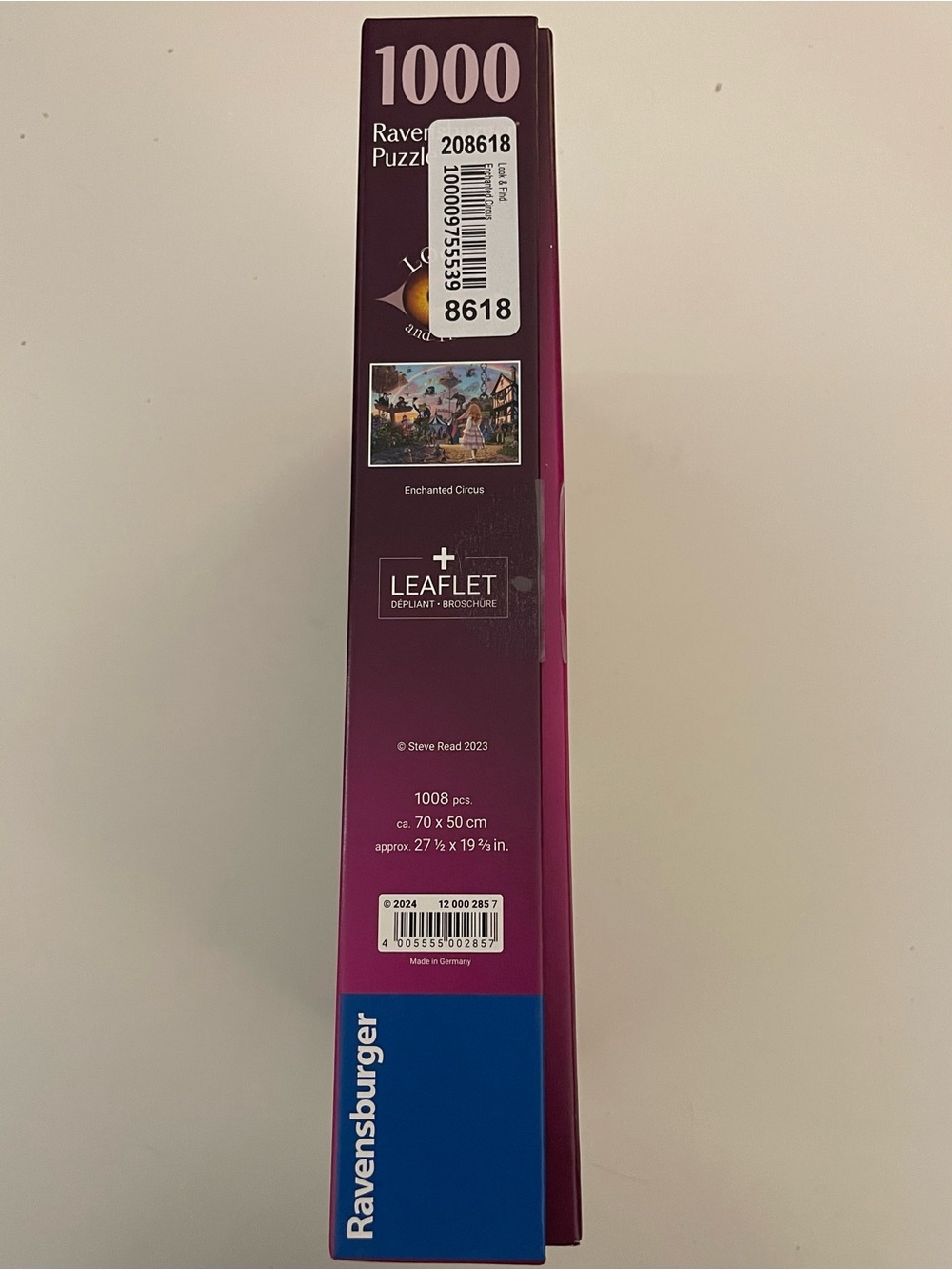 Ravensburger Enchanted Circus & Enchanted Lands 1000pc Puzzle Duo - COMPLETE - Picture 8 of 11